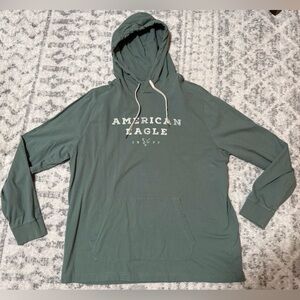 American Eagle Forest Hooded Long sleeve